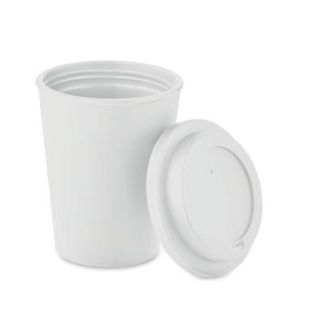 NOLA Double wall tumbler PP 300 ml White