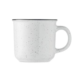 PIGA Ceramic vintage mug 400 ml White