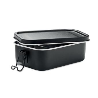 CHAN LUNCHBOX COLOUR Stainless steel lunchbox 750ml Black