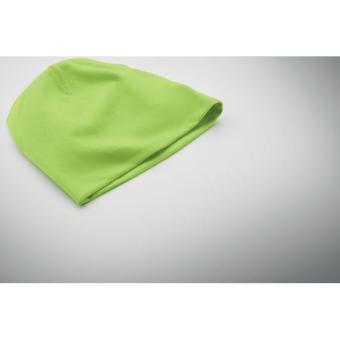 LIGHTY Unisex beanie in cotton Lime