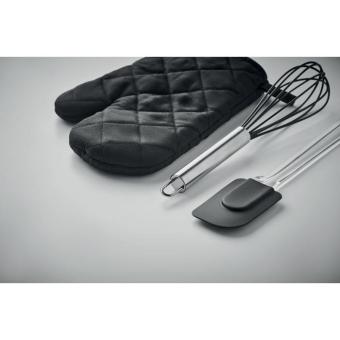 DATEKI Baking utensils set Black