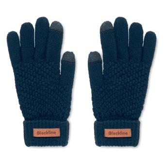 TAKAI Rpet tactile gloves Navy