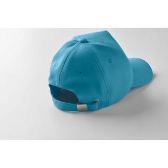 SENGA RPET 5 panel baseball cap Turqoise