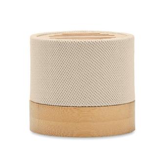 BOOL Bamboo RPET wireless speaker Fawn