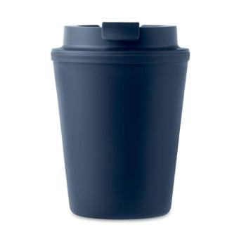 TRIDUS Becher recyceltes PP 300 ml Marineblau