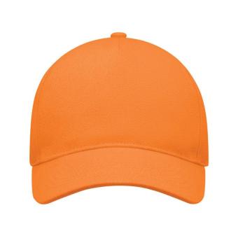 SINGA 5 panel baseball cap Orange