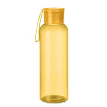 INDI Tritan bottle and hanger 500ml Transparent yellow