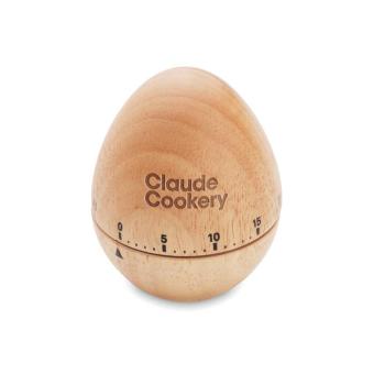 MUNA Pine wood egg timer Timber