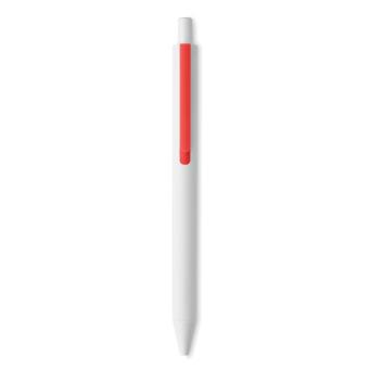 SIDE Recycled ABS push button pen Red