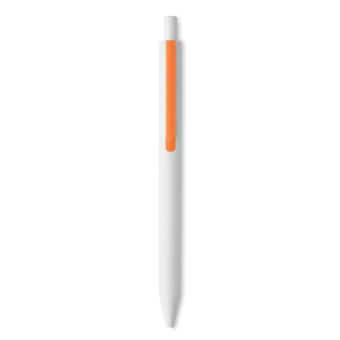 SIDE Recycled ABS push button pen Orange