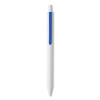 SIDE Recycled ABS push button pen Aztec blue