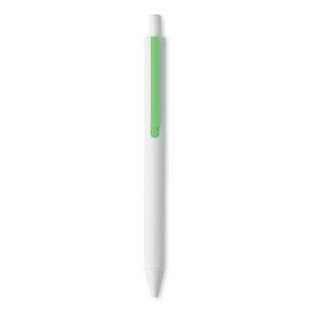 SIDE Recycled ABS push button pen Lime