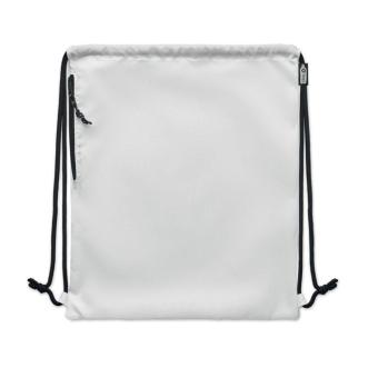 NIGHT Large drawstring bag 300D RPET White