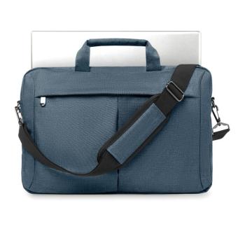 STOCKHOLM Laptopbag in 360D polyester Aztec blue