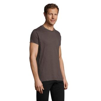 REGENT FIT REGENT F MEN T-SHIRT 150g, dark grey Dark grey | XS