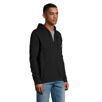 STONE UNI HOODIE 260g, black Black | XS