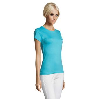 REGENT WOMEN REGENT DAMENT-SHIRT 150g, Atoll Blau Atoll Blau | L