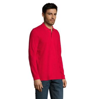 PERFECT LSL MEN PERFECT MEN LSL POLO 180g, rot Rot | L