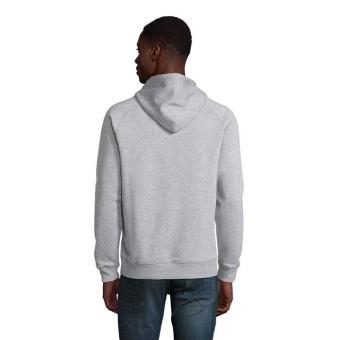 STELLAR Unisex Hooded Sweat, Grey melange Grey melange | XS