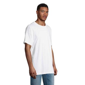 BOXY MEN T-SHIRT OVERSIZE, weiß Weiß | L