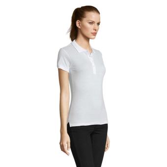 PASSION WOMEN POLO 170g, white White | L