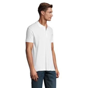 PERFECT MEN Polo 180g, white White | XS