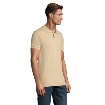 PERFECT MEN Polo 180g, sand Sand | L