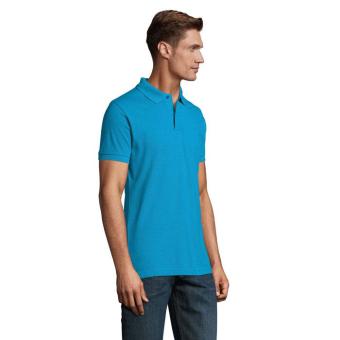 PERFECT MEN Polo 180g, Aqua Aqua | L