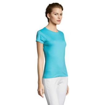 MISS WOMEN T-SHIRT 150g, blue atoll Blue atoll | L