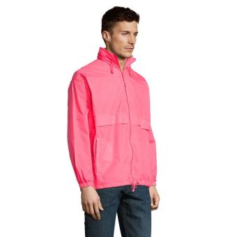 SURF Unisex Windbreaker, neon pink Neon pink | XS