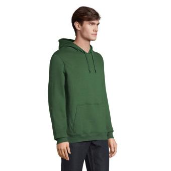 SNAKE Hood Sweater, bottle green Bottle green | XS