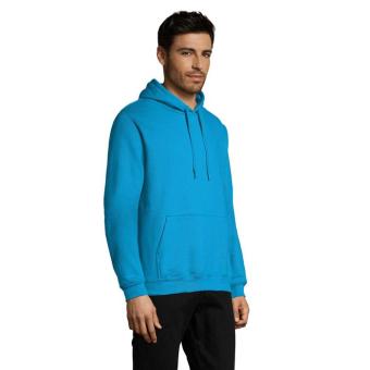 SNAKE Hood Sweater, aqua Aqua | XS