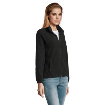 NORTH WOMEN ZIPPED FLEECE, black Black | L