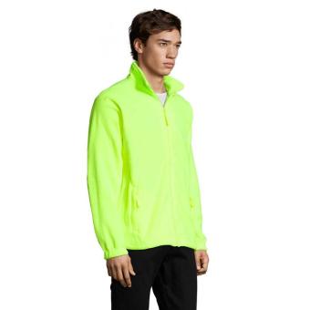 NORTH Zipped Fleece Jacket, neon yellow Neon yellow | XS