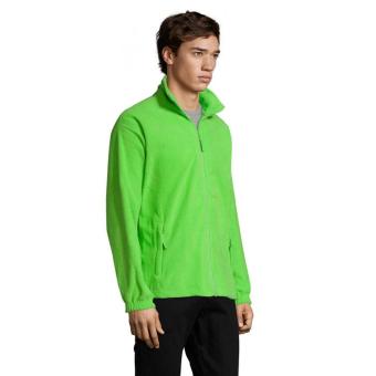 NORTH MEN Fleece-Jacke, limettengrün Limettengrün | XS