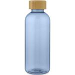 Ziggs 650 ml Sportflasche aus recyceltem Kunststoff Transparent blau