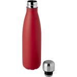 Cove 500 ml RCS certified recycled stainless steel vacuum insulated bottle Red