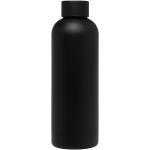 Spring 500 ml RCS certified recycled stainless steel copper vacuum insulated bottle Black