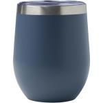 Corzo 350 ml RCS certified recycled stainless steel copper vacuum insulated cup Blue