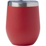 Corzo 350 ml RCS certified recycled stainless steel copper vacuum insulated cup Red