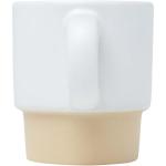 Olympia 130 ml stackable expresso cup with clay bottom White