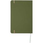 Spectrum A5 notebook with blank pages Forest green