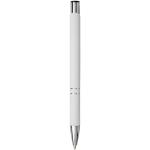 Moneta soft touch ballpoint pen White