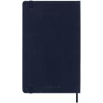 Moleskine hard cover 12 month L daily planner Sapphire