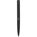 Juana recycled aluminium ballpoint pen Black