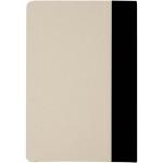 Liliana A5 sugar cane plastic hard cover notebook Black