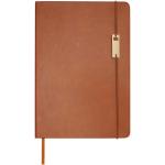 Legato A5 notebook and rollerball pen set Brown