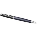 Hemisphere colour blocking ballpoint pen with palladium trim, blue Blue,black