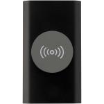 Juice 4000 mAh Type-C recycled aluminium wireless power bank Black