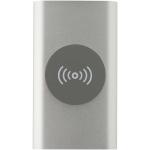 Juice 4000 mAh Type-C recycled aluminium wireless power bank Silver